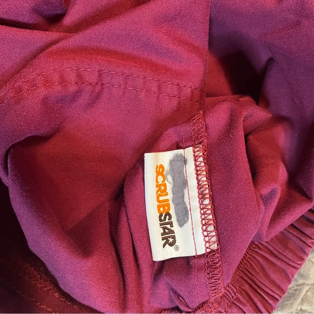 Scrubstar scrubs - Burgundy, Plum, and Gray - Picture 9 of 13